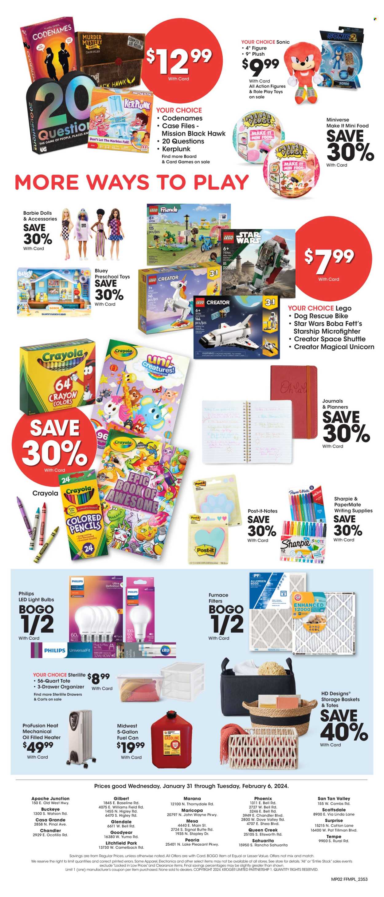 Fry’s ad - 01/31/2024 - 02/06/2024. Page 2