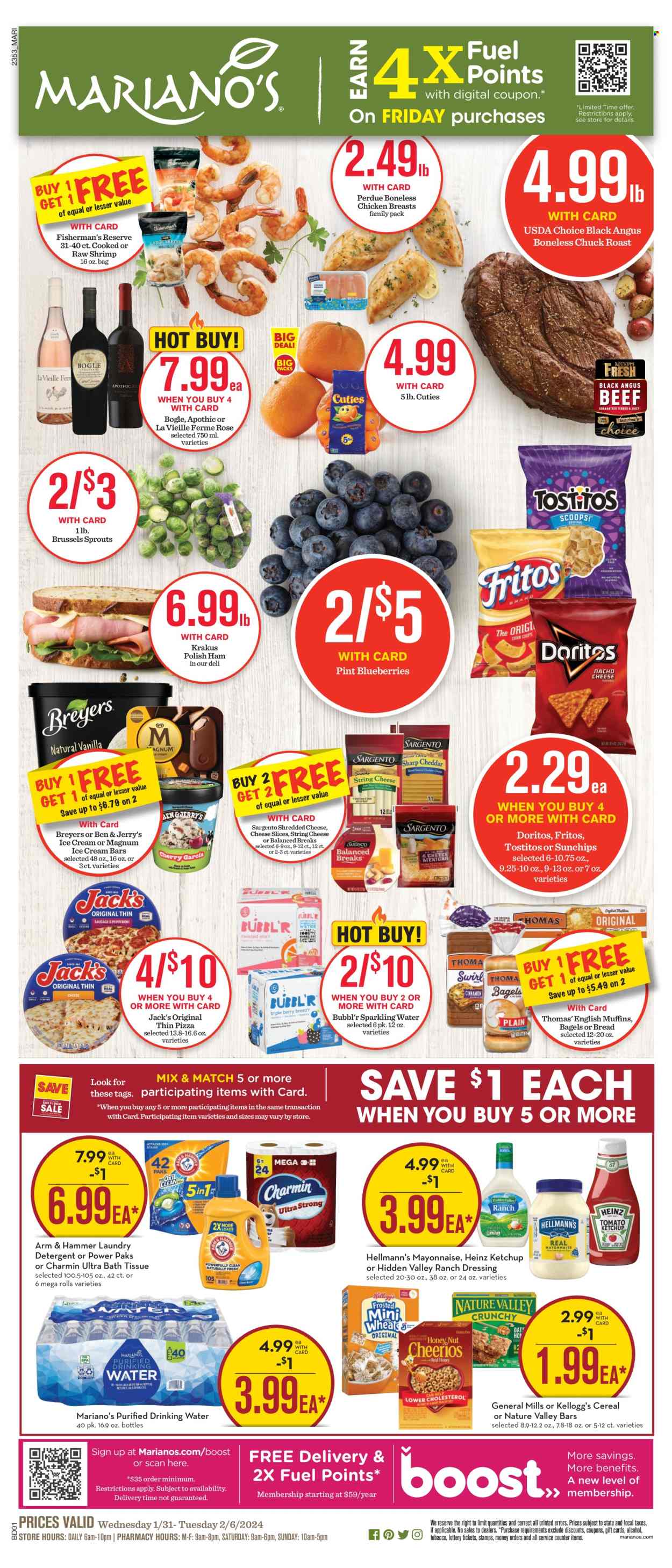 Mariano’s ad - 01/31/2024 - 02/06/2024. Page 1