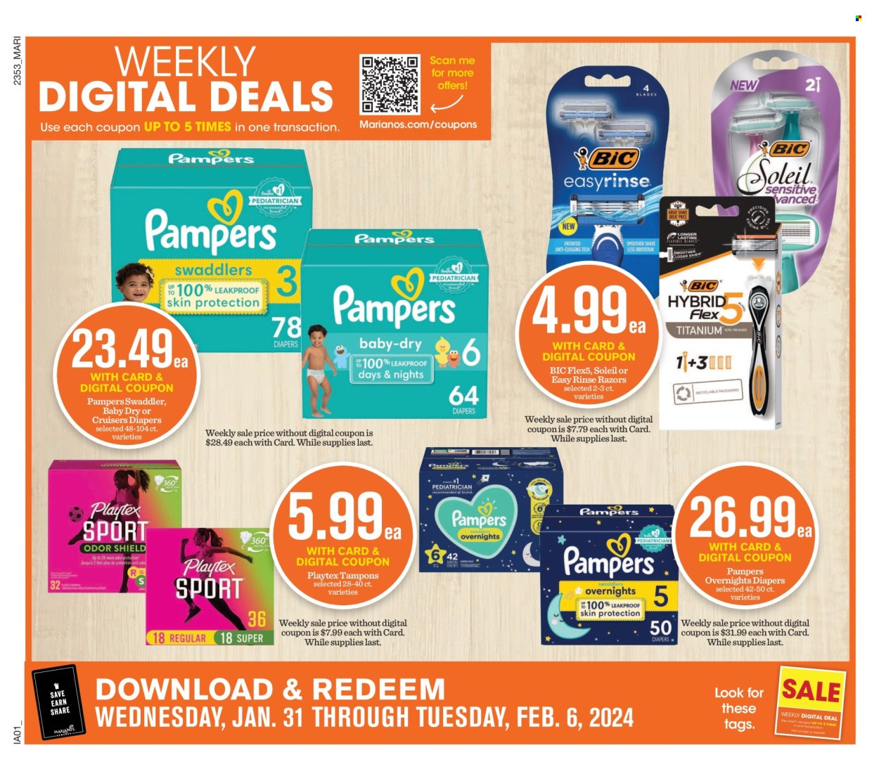 Mariano’s ad - 01/31/2024 - 02/06/2024. Page 4
