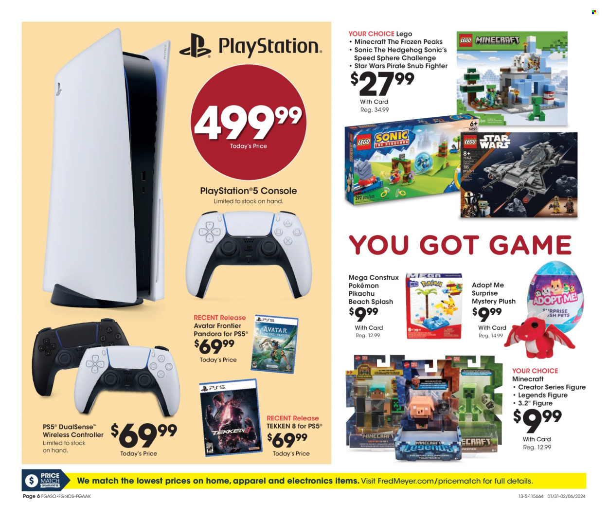 Fred Meyer ad - 01/31/2024 - 02/06/2024. Page 6