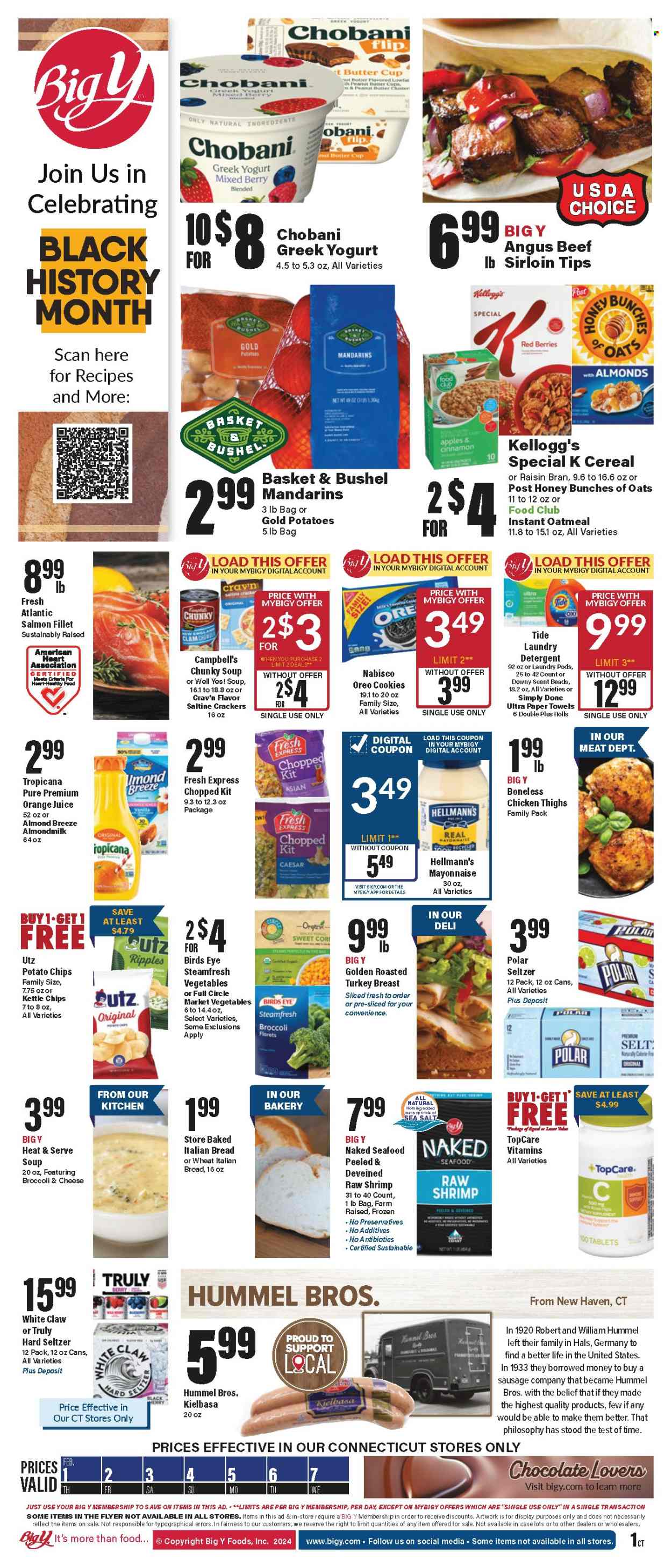 Big Y ad - 02/01/2024 - 02/07/2024. Page 1