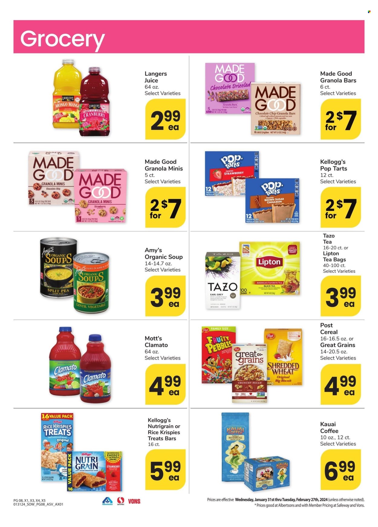 Safeway ad - 01/31/2024 - 02/27/2024. Page 8