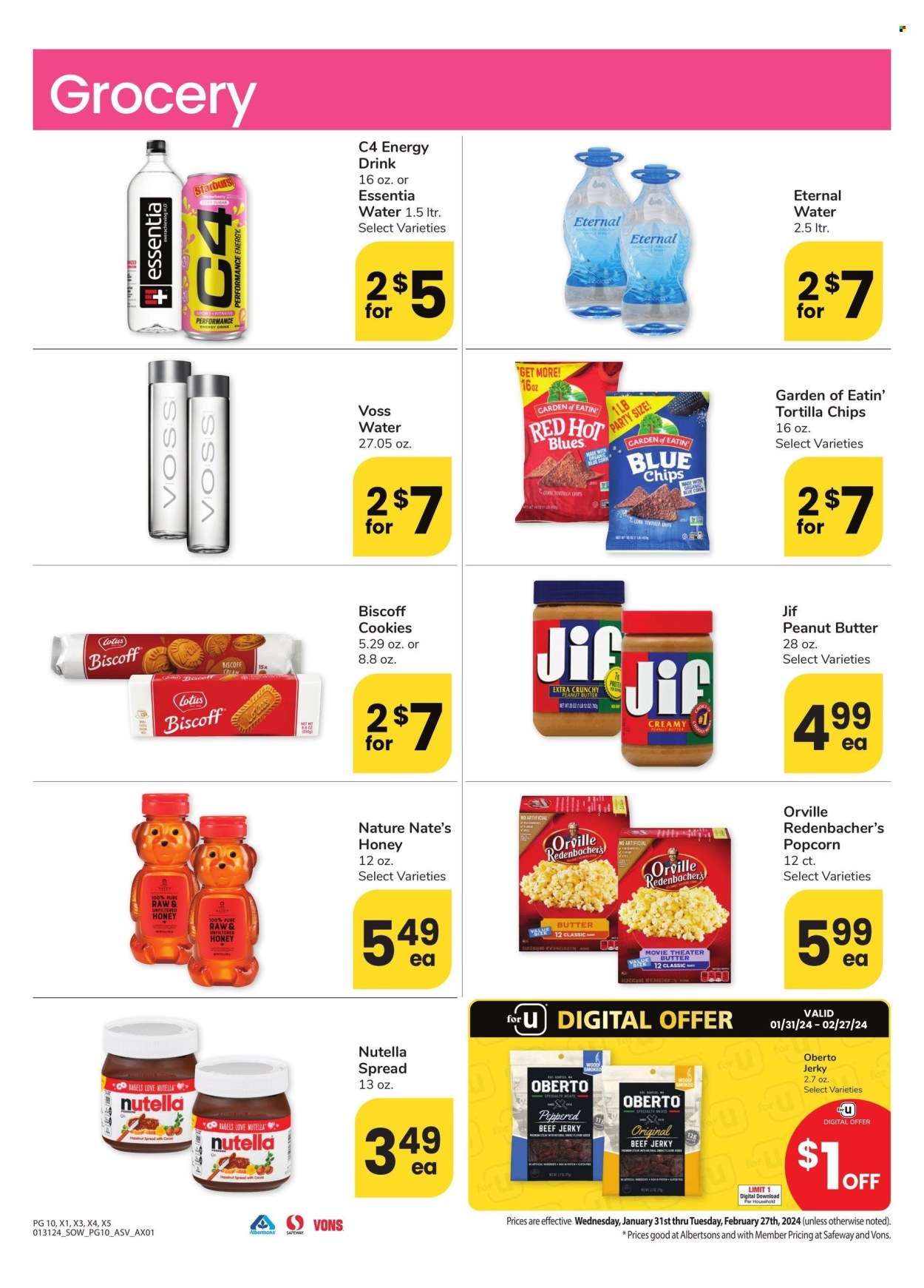 Safeway ad - 01/31/2024 - 02/27/2024. Page 10