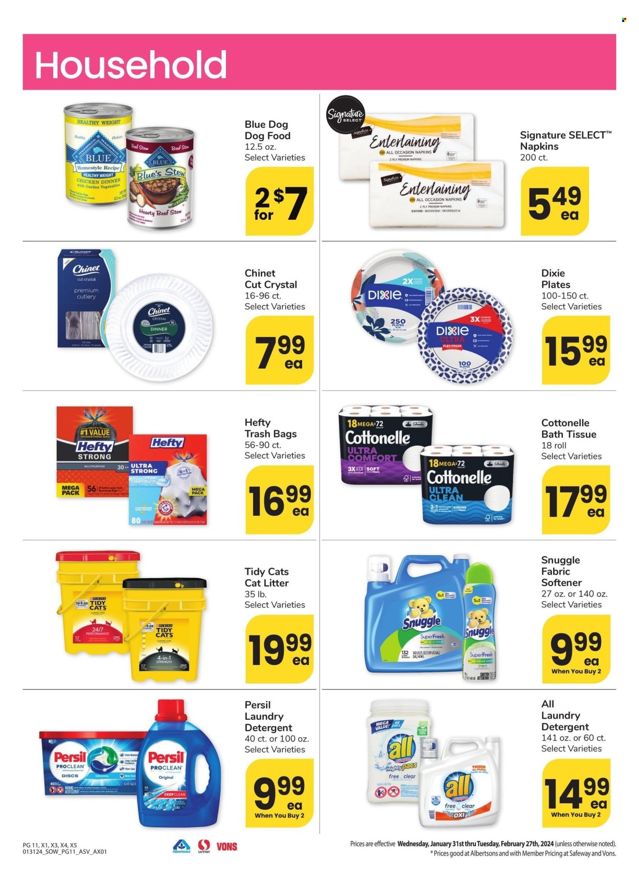Safeway ad - 01/31/2024 - 02/27/2024. Page 11
