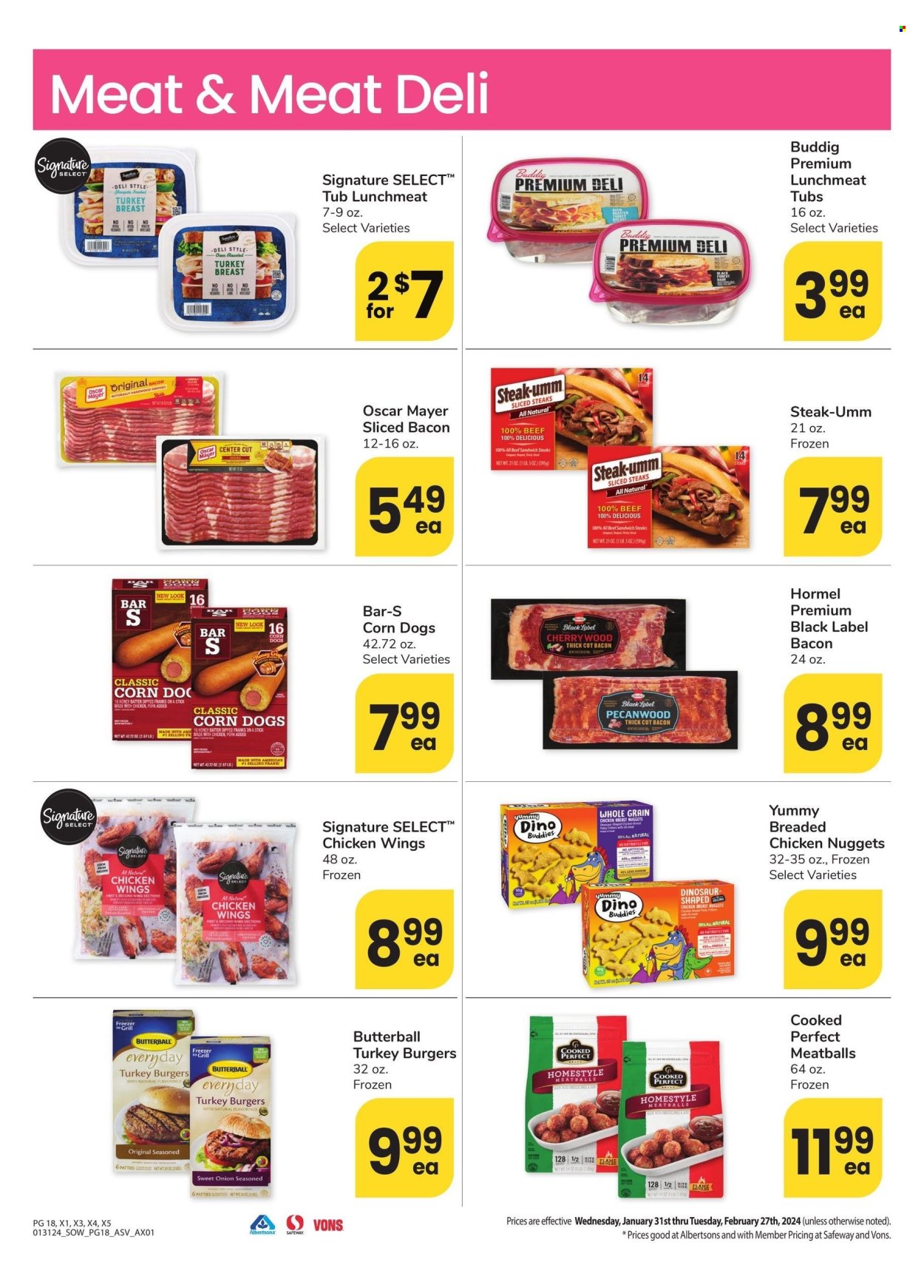 Safeway ad - 01/31/2024 - 02/27/2024. Page 18