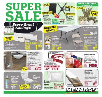 Menards Flyer - 02/01/2024 - 02/11/2024.