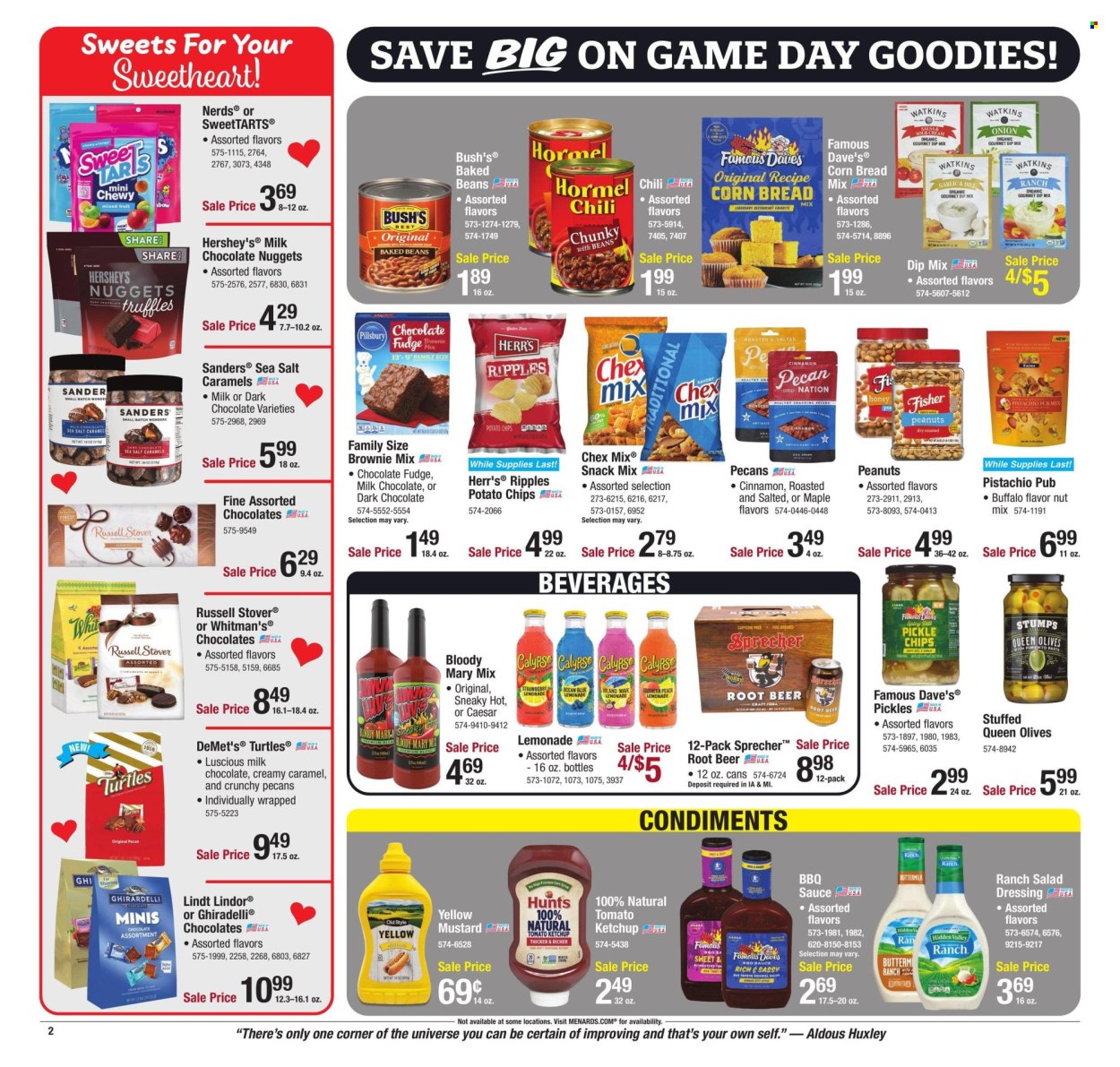 Menards ad - 02/01/2024 - 02/11/2024. Page 2