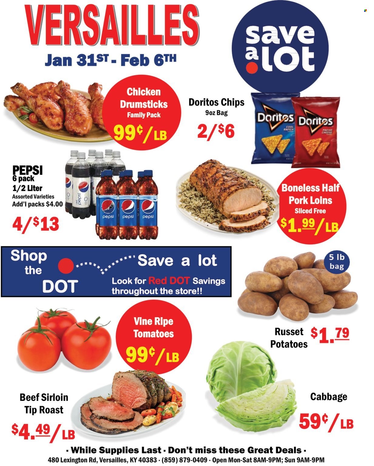 Save a Lot ad - 01/31/2024 - 02/06/2024. Page 1