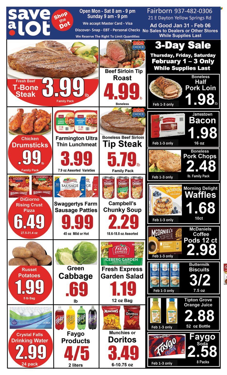 Save a Lot ad - 01/31/2024 - 02/06/2024. Page 1