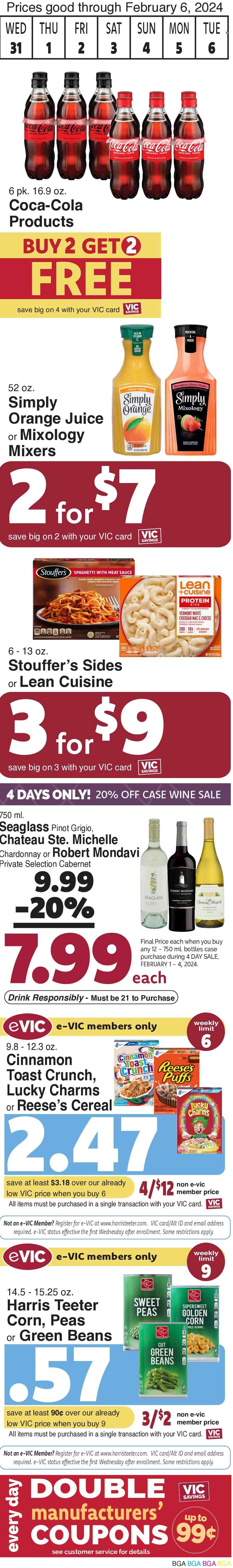Harris Teeter ad - 01/31/2024 - 02/06/2024. Page 2