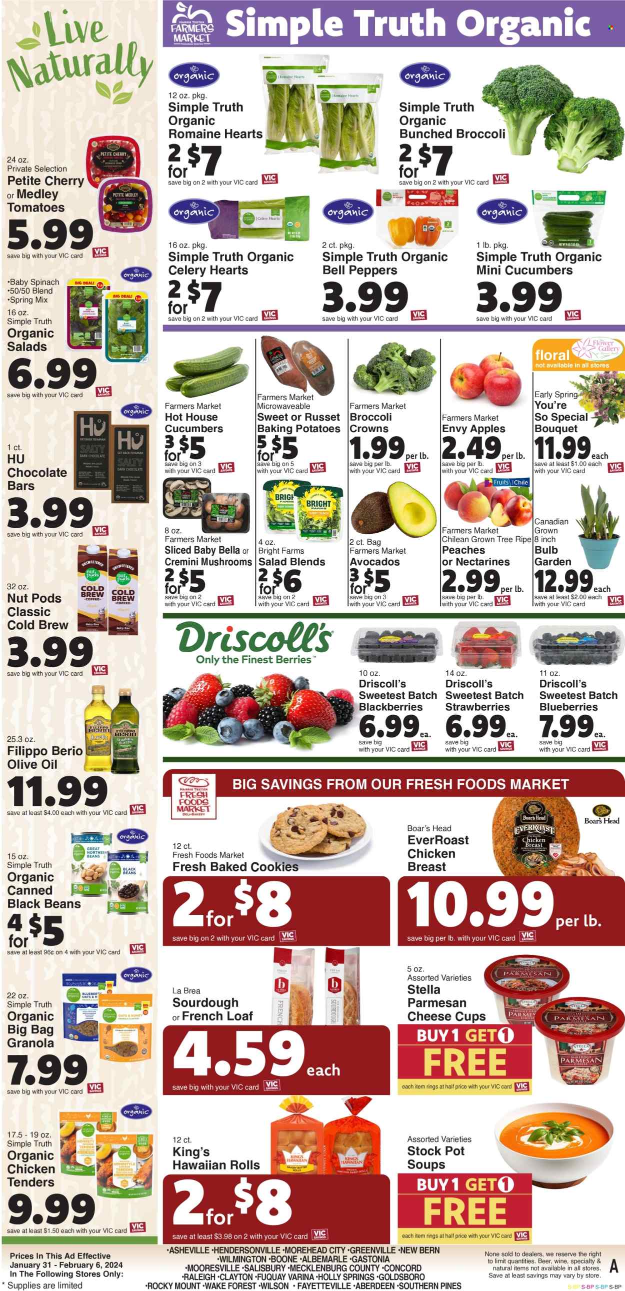 Harris Teeter ad - 01/31/2024 - 02/06/2024. Page 12