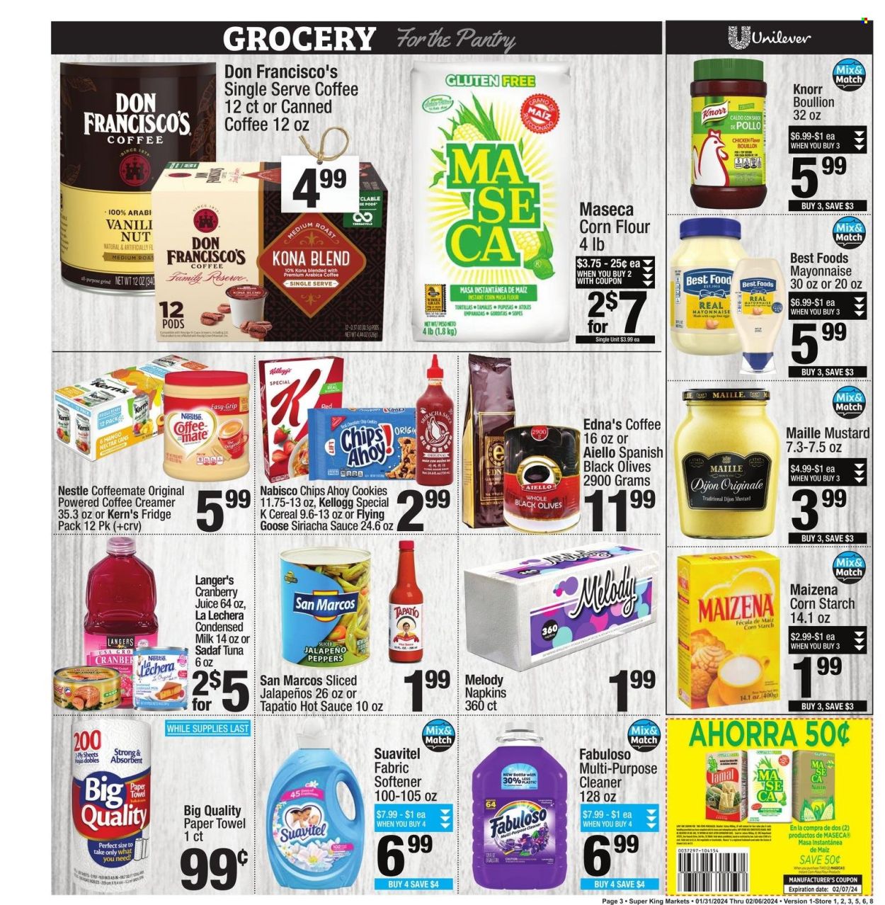 Super King Markets ad - 01/31/2024 - 02/06/2024. Page 3
