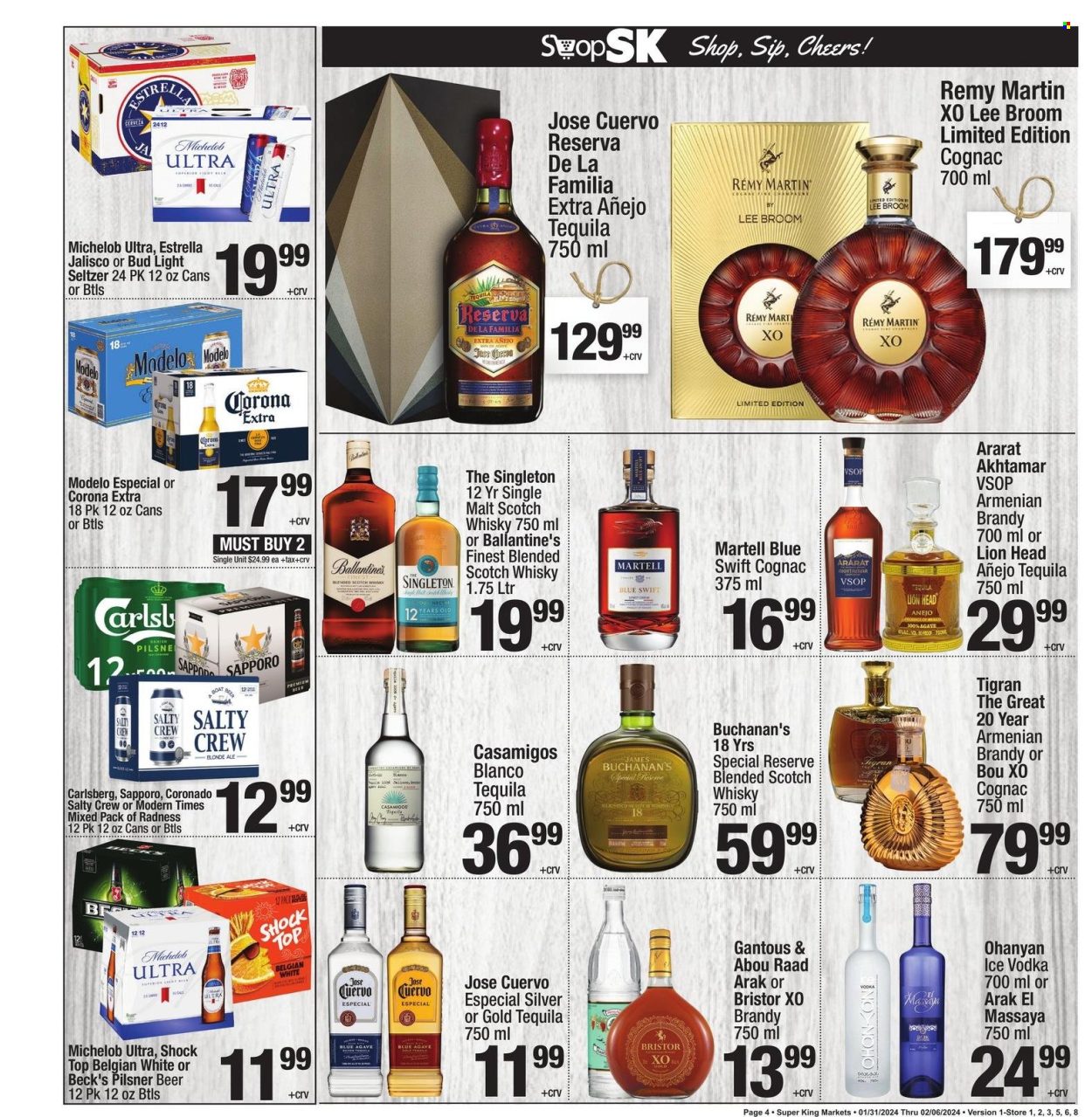 Super King Markets ad - 01/31/2024 - 02/06/2024. Page 4