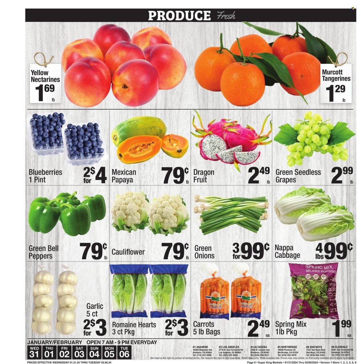 Super King Markets ad - 01/31/2024 - 02/06/2024. Page 8