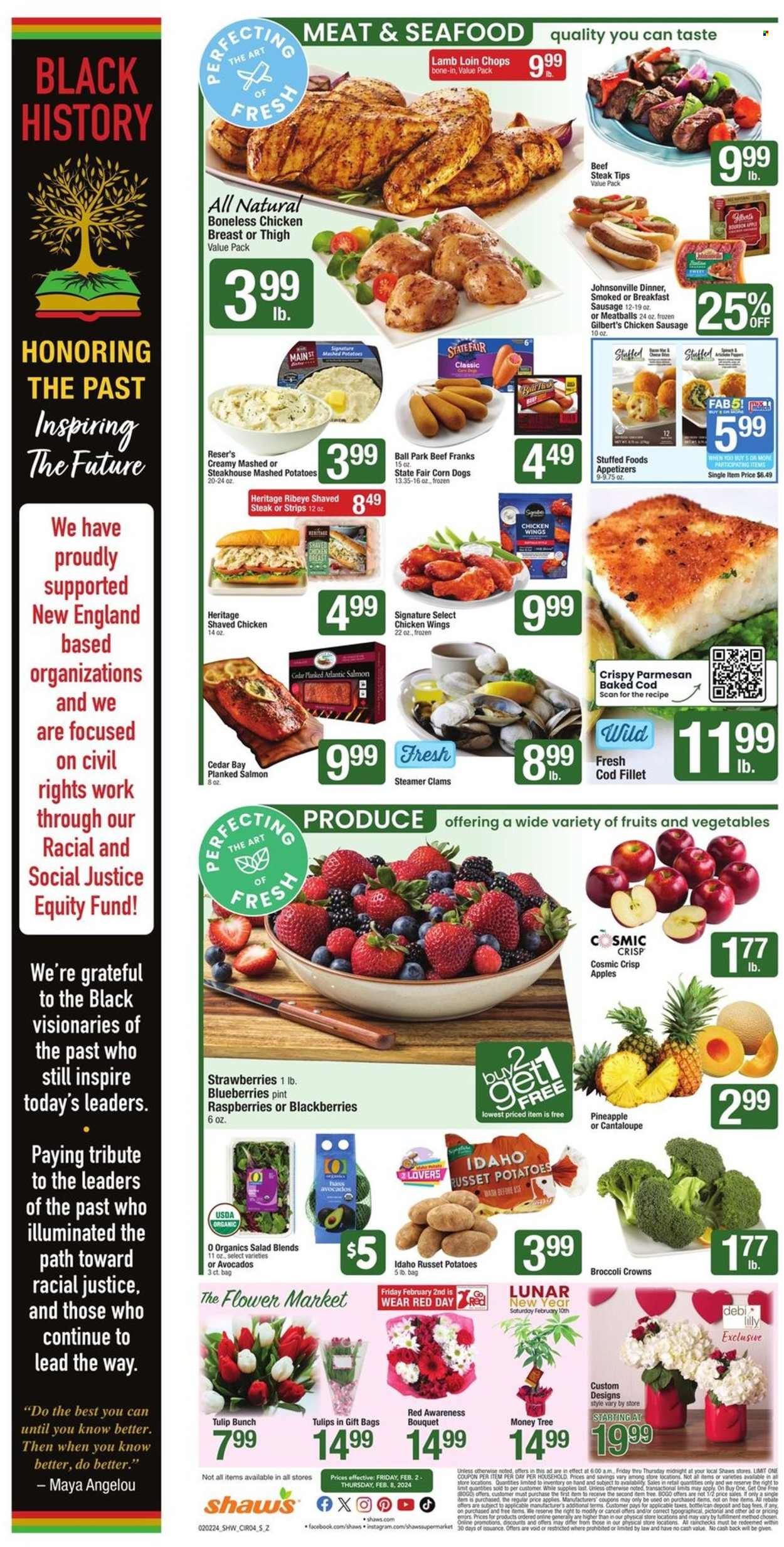 Shaw’s ad - 02/02/2024 - 02/08/2024. Page 4
