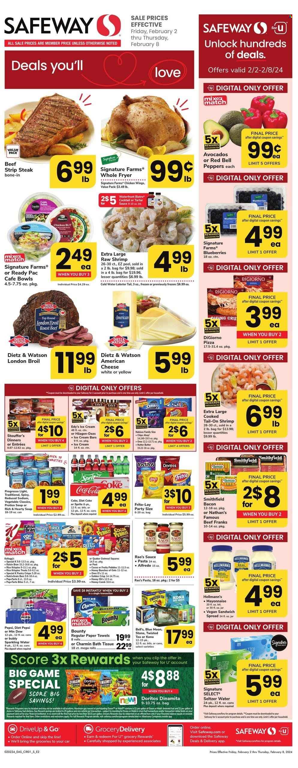 Safeway ad - 02/02/2024 - 02/08/2024. Page 1