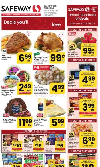 Safeway Flyer - 02/02/2024 - 02/08/2024.