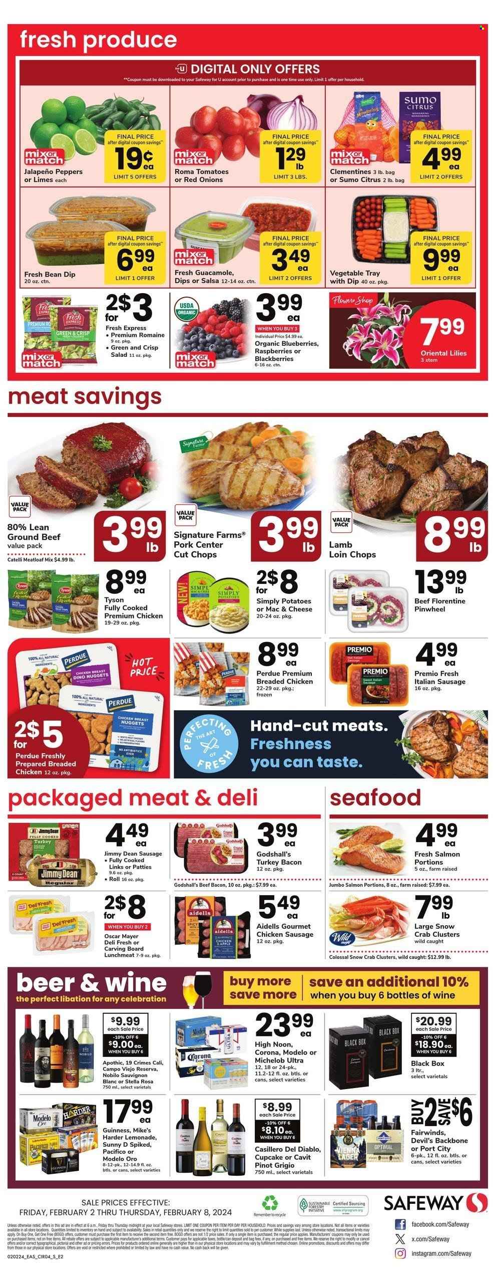 Safeway ad - 02/02/2024 - 02/08/2024. Page 4