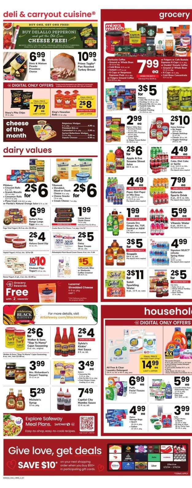 Safeway ad - 02/02/2024 - 02/08/2024. Page 2