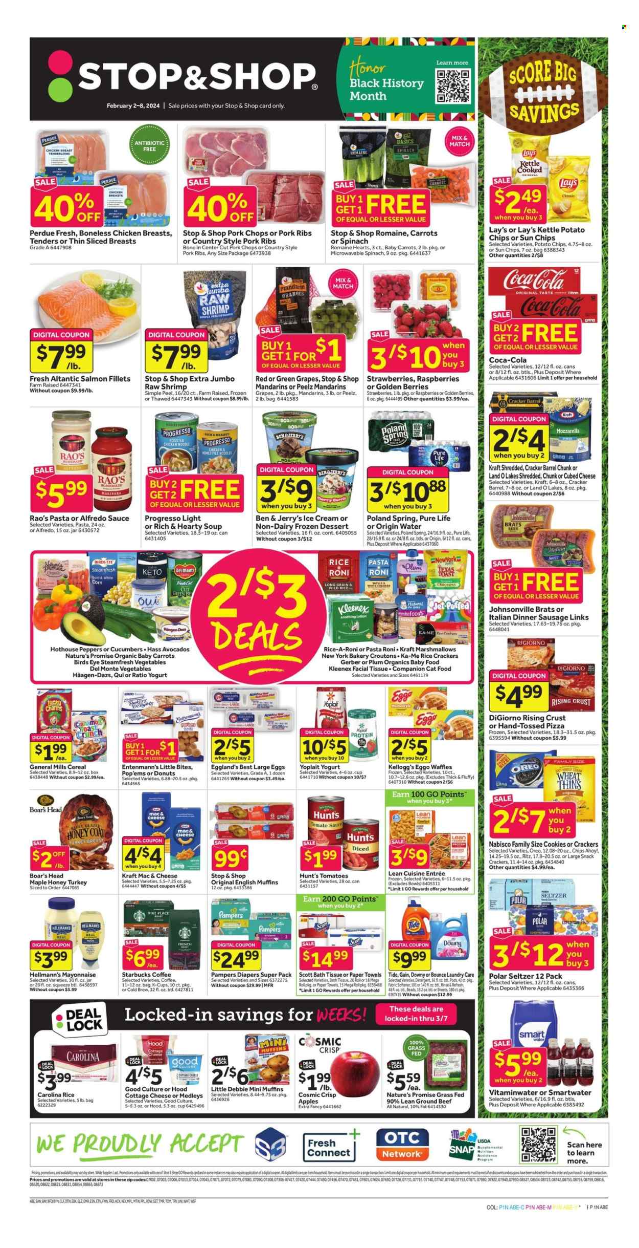 Stop & Shop ad - 02/02/2024 - 02/08/2024. Page 1