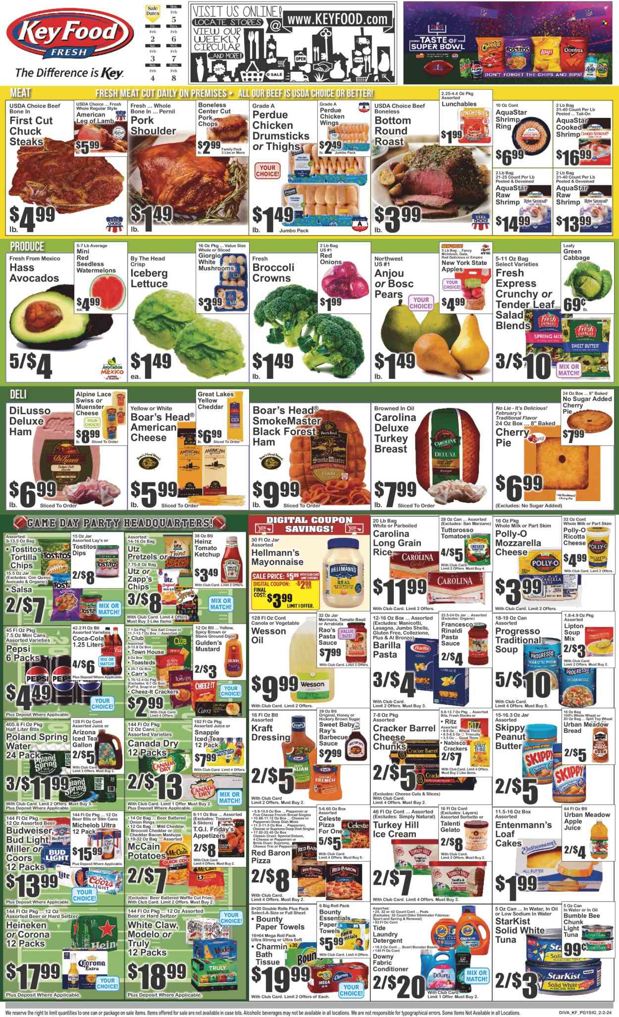 Key Food ad - 02/02/2024 - 02/08/2024. Page 1