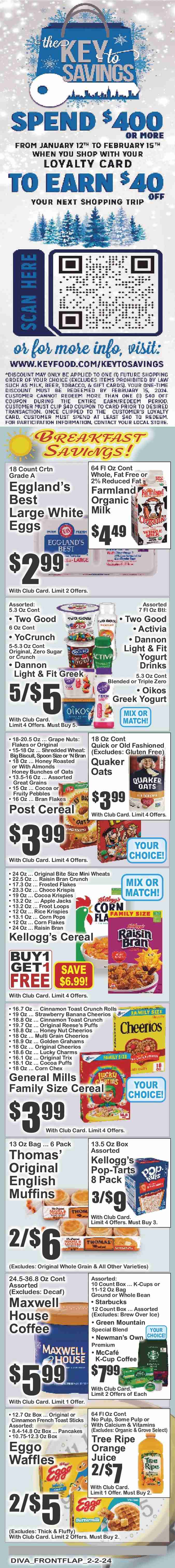Key Food ad - 02/02/2024 - 02/08/2024. Page 7