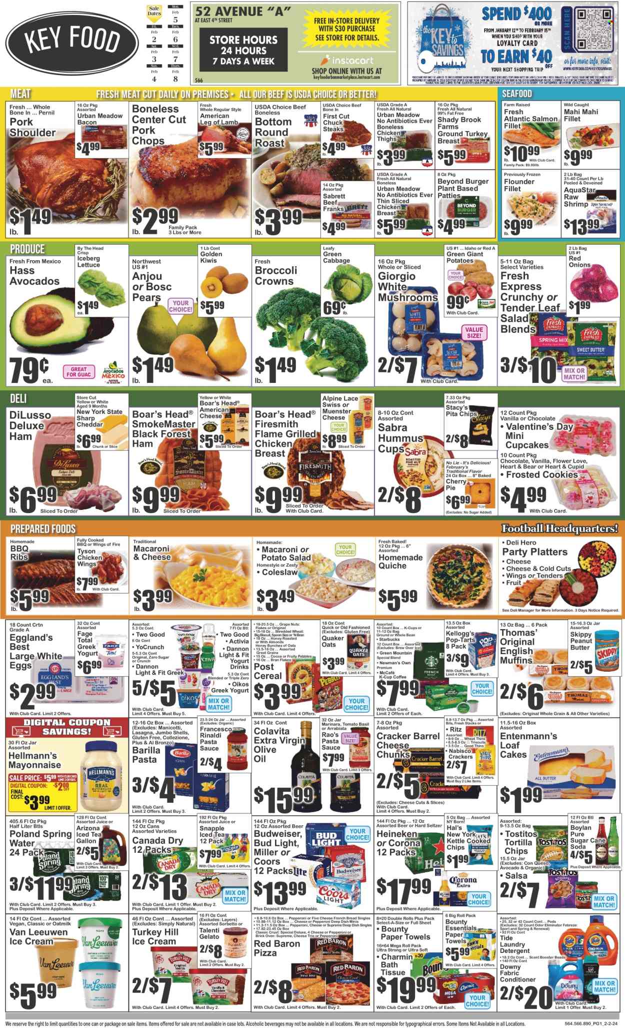 Key Food ad - 02/02/2024 - 02/08/2024. Page 1