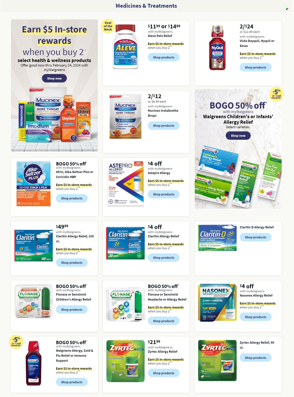 Walgreens ad - 02/04/2024 - 02/10/2024. Page 5