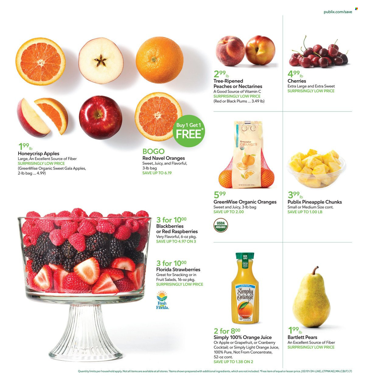 Publix ad - 02/01/2024 - 02/07/2024. Page 7