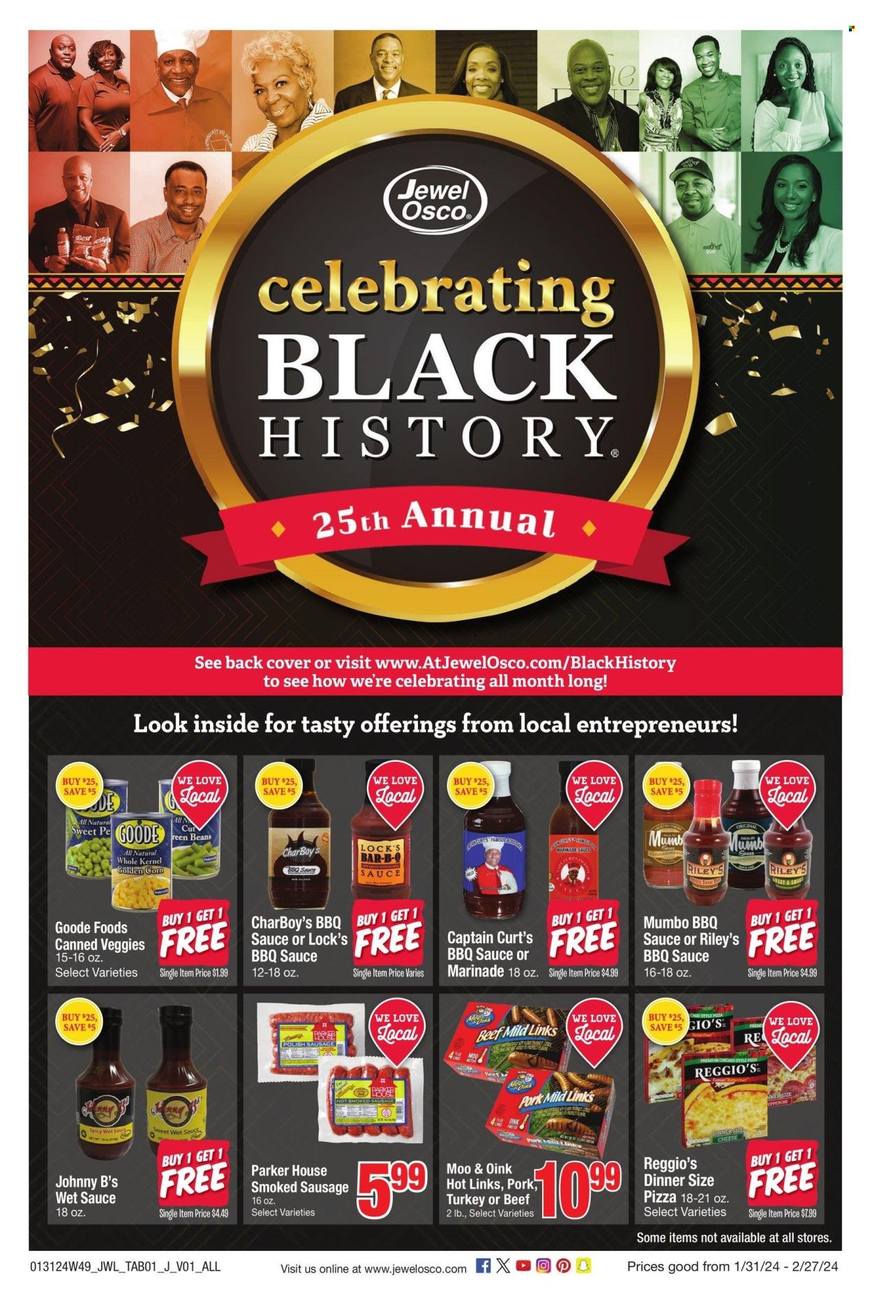 Jewel Osco ad - 01/31/2024 - 02/27/2024. Page 1