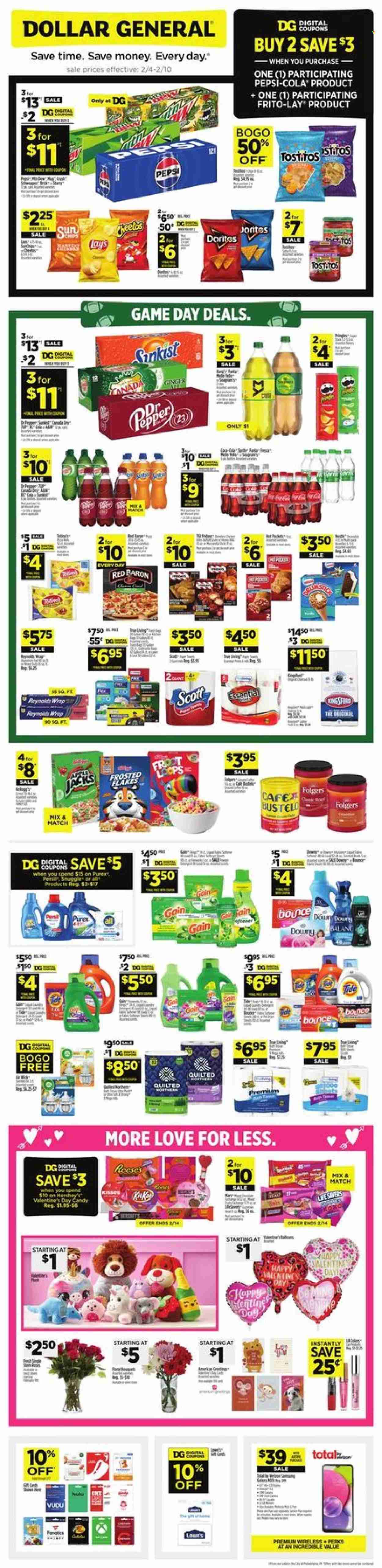 Dollar General ad - 02/04/2024 - 02/10/2024. Page 1