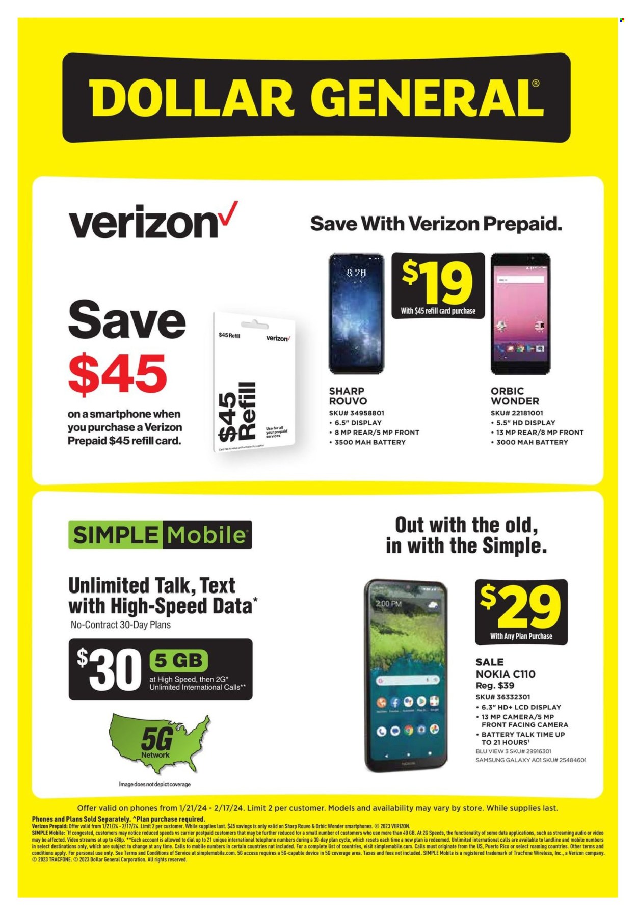 Dollar General ad - 01/21/2024 - 02/17/2024. Page 2
