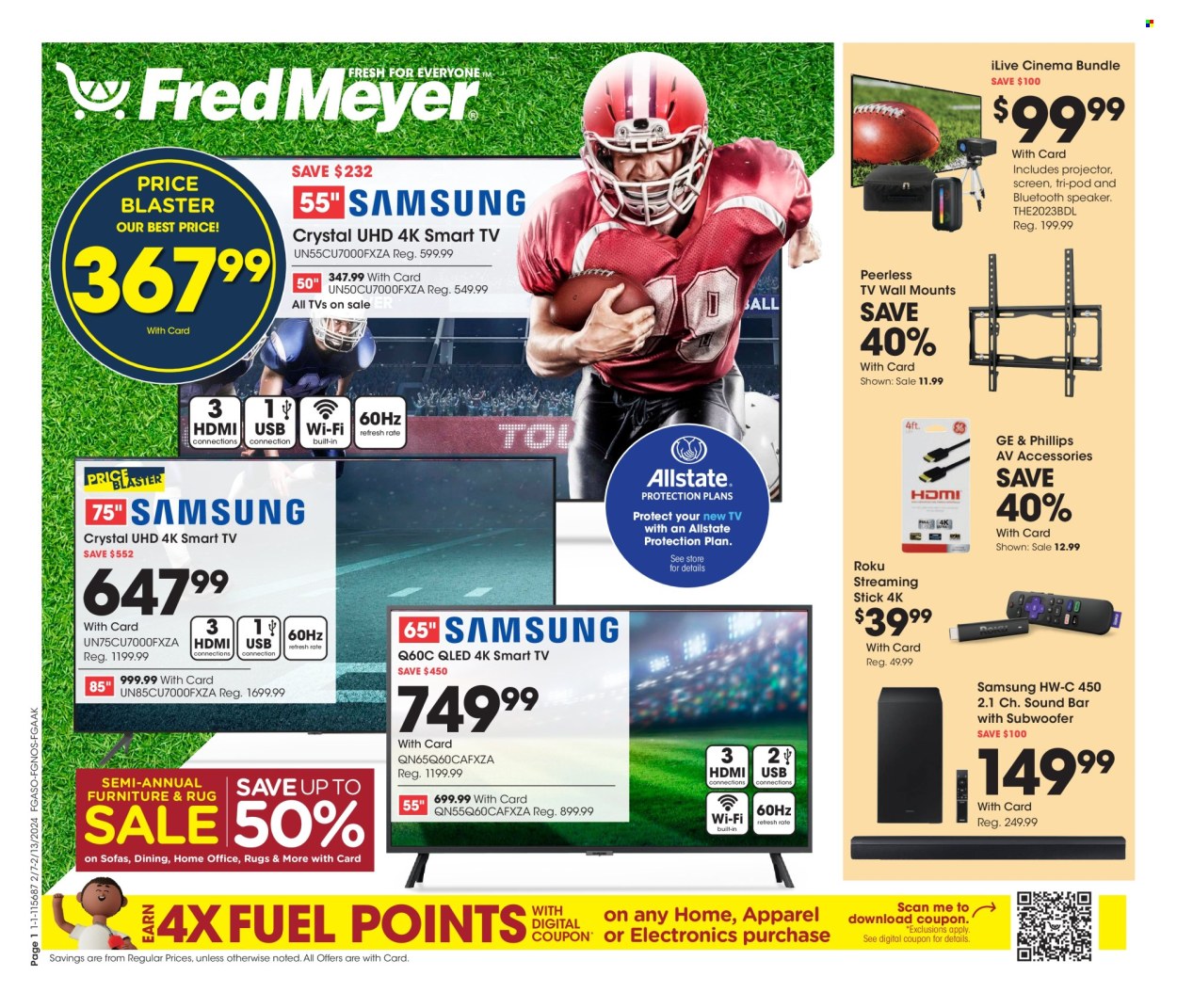 Fred Meyer ad - 02/07/2024 - 02/13/2024. Page 1