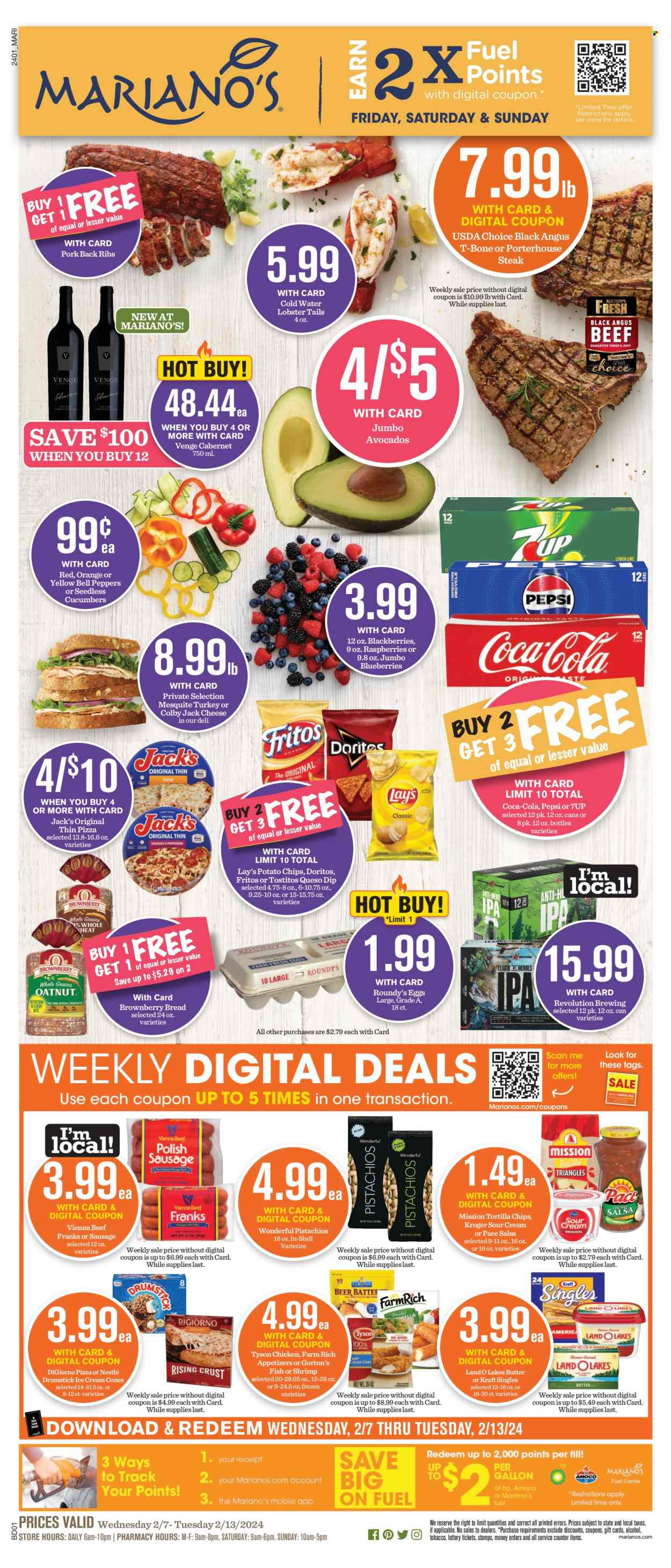Mariano’s ad - 02/07/2024 - 02/13/2024. Page 1