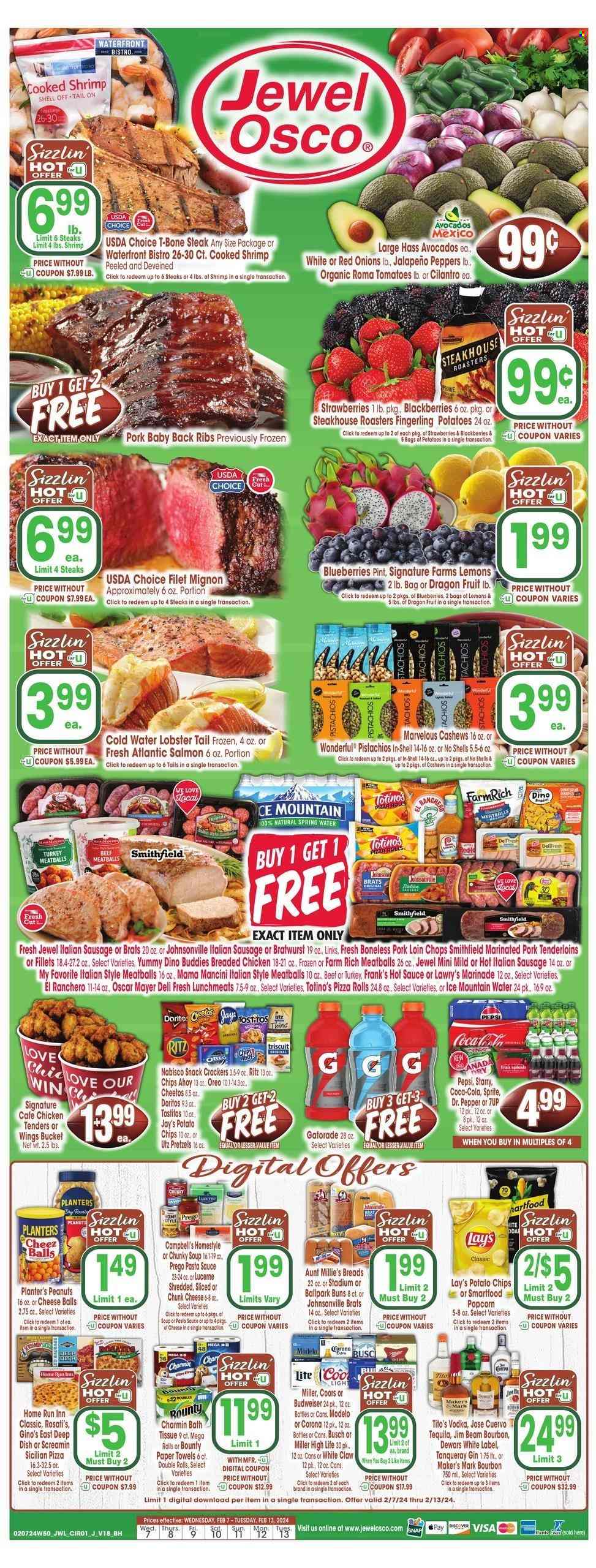 Jewel Osco ad - 02/07/2024 - 02/13/2024. Page 1
