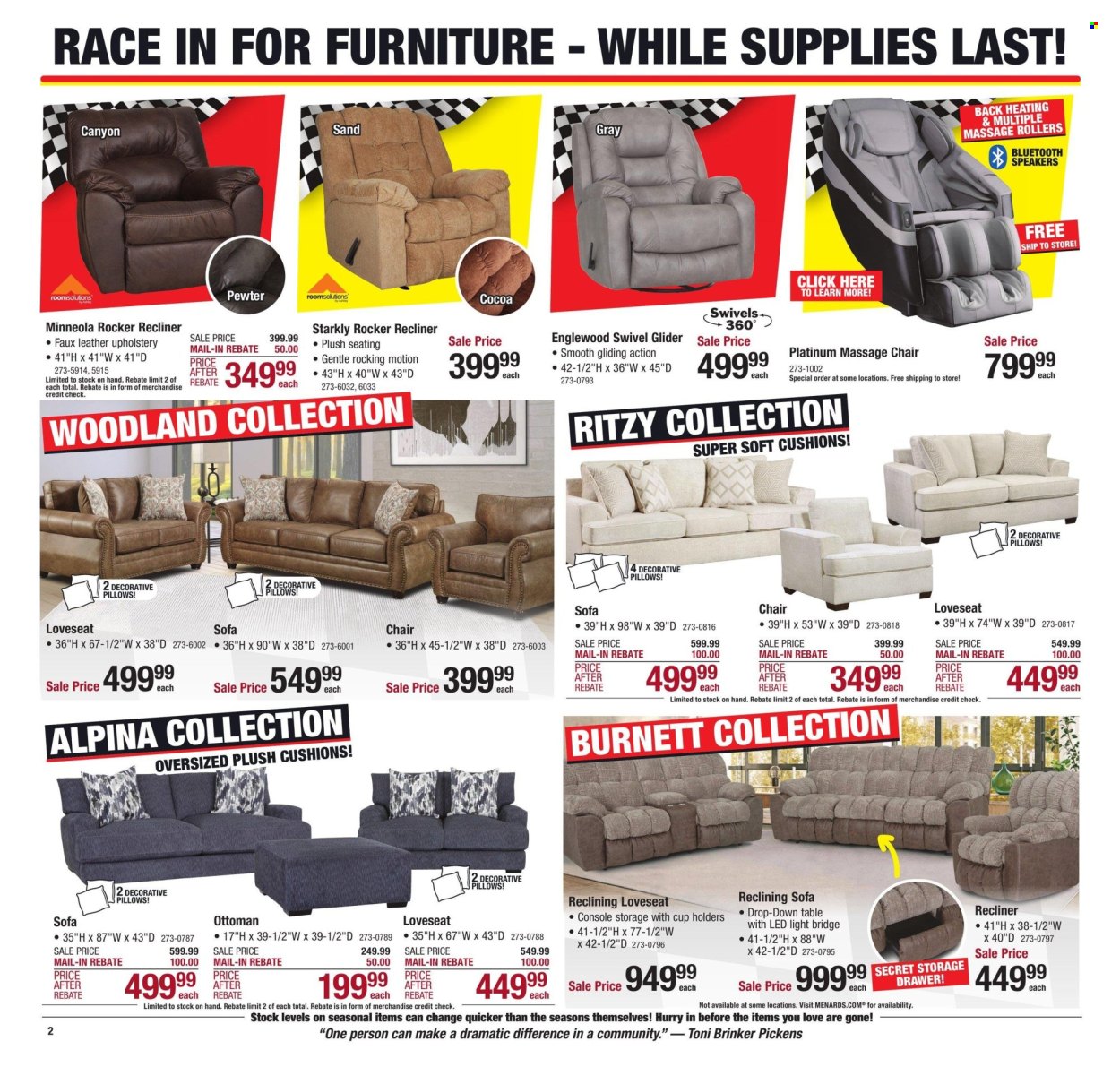 Menards ad - 02/08/2024 - 02/18/2024. Page 2