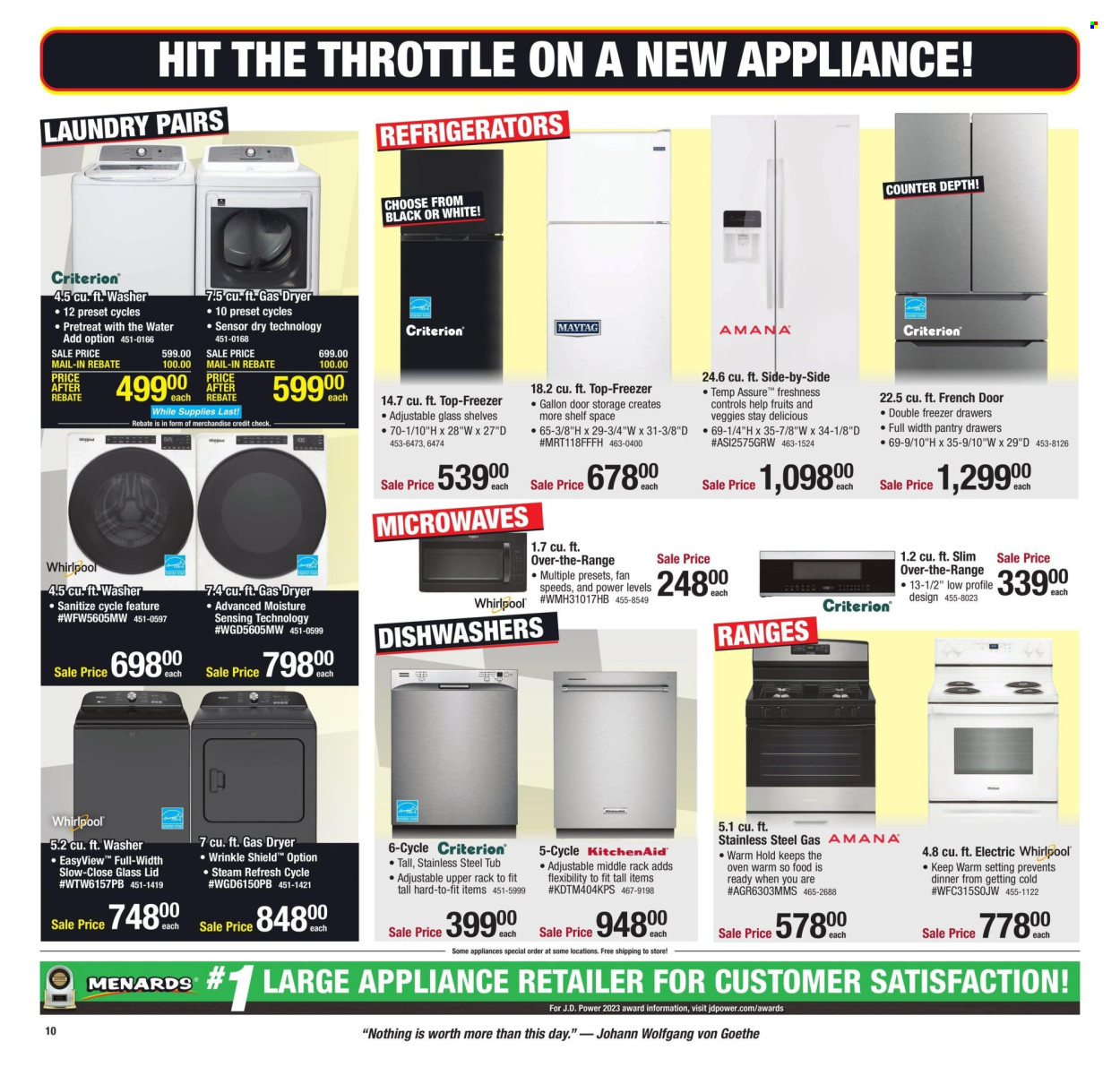 Menards ad - 02/08/2024 - 02/18/2024. Page 12
