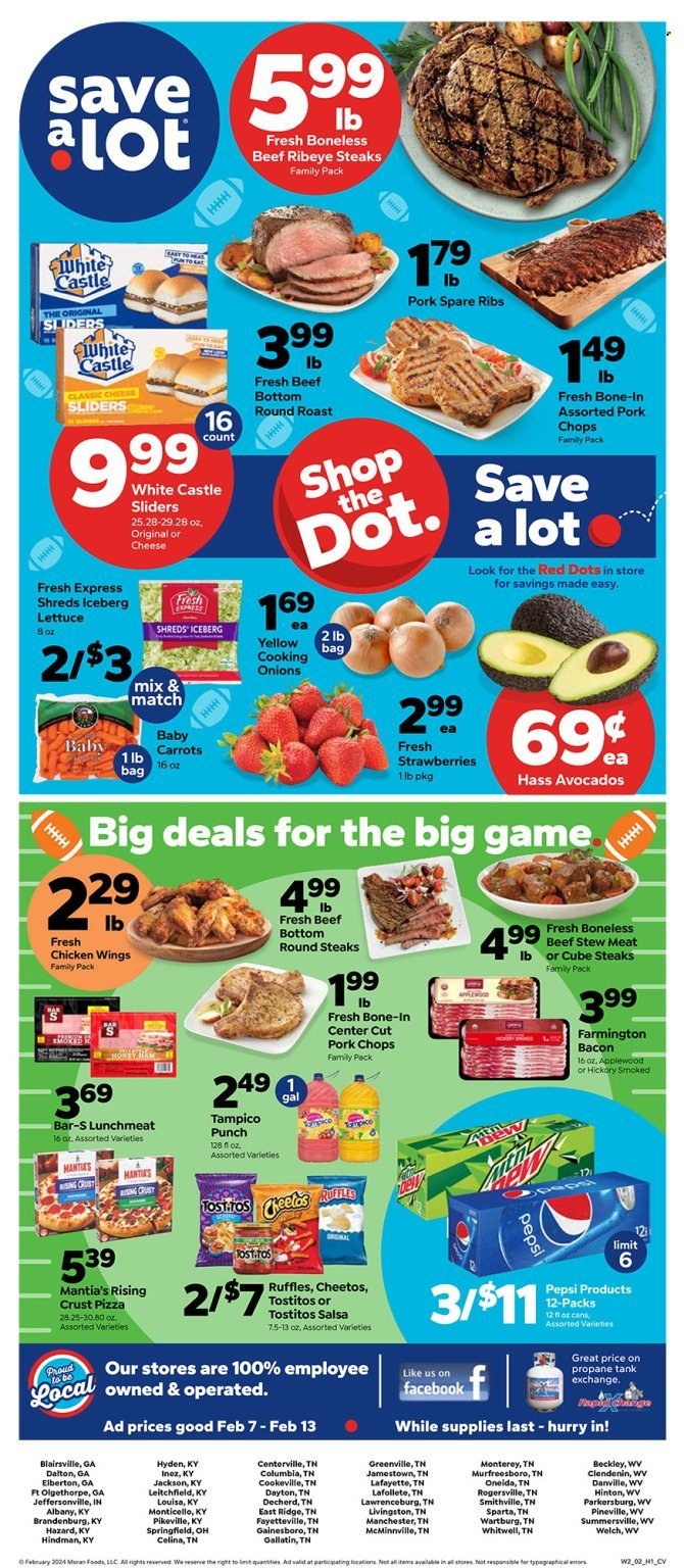 Save a Lot ad - 02/07/2024 - 02/13/2024. Page 1