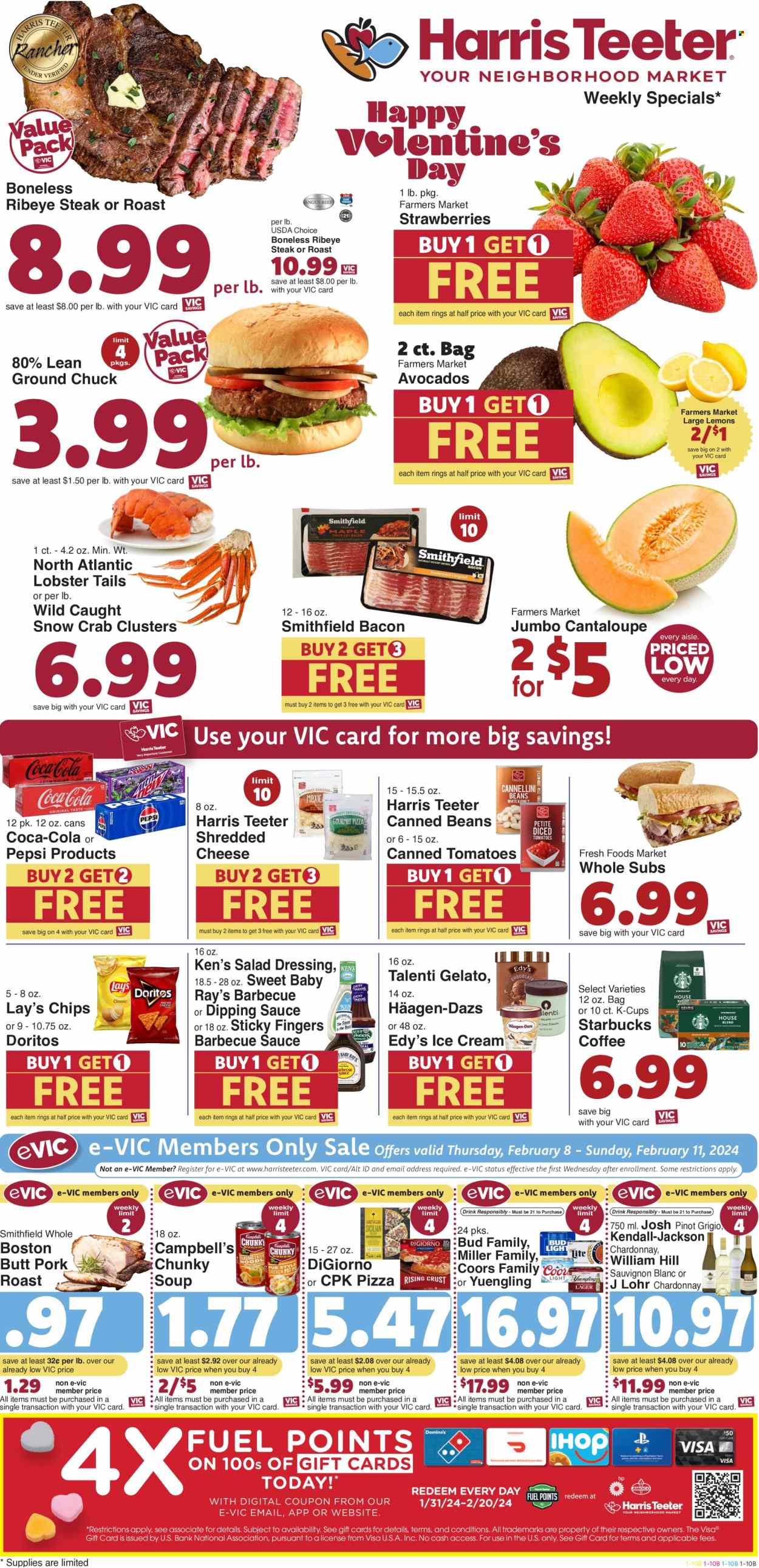 Harris Teeter ad - 02/07/2024 - 02/13/2024. Page 1