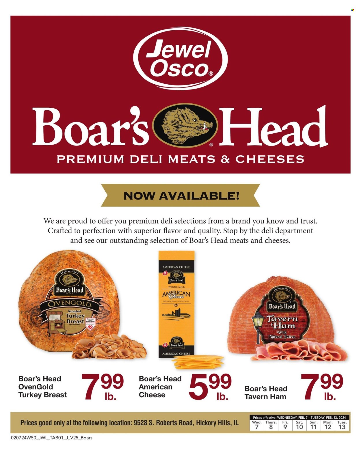Jewel Osco ad - 02/07/2024 - 02/13/2024. Page 1