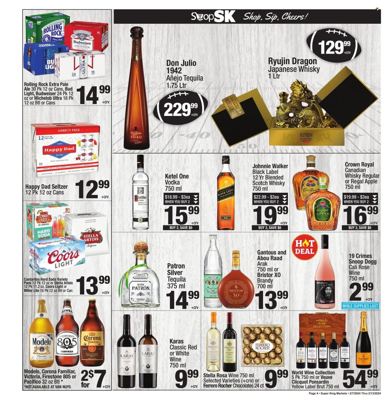 Super King Markets ad - 02/07/2024 - 02/13/2024. Page 4
