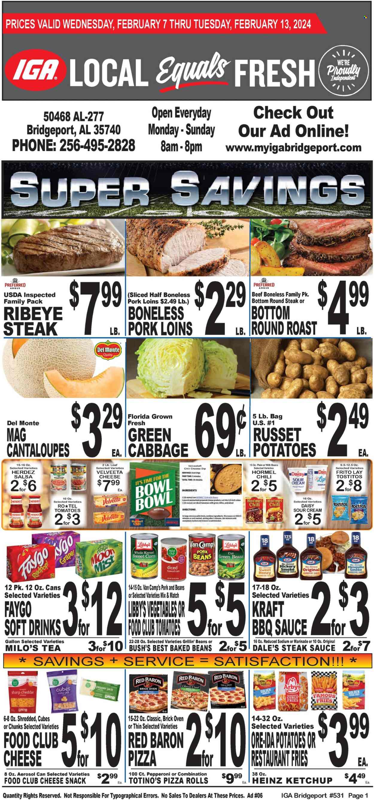 IGA ad - 02/07/2024 - 02/13/2024. Page 1