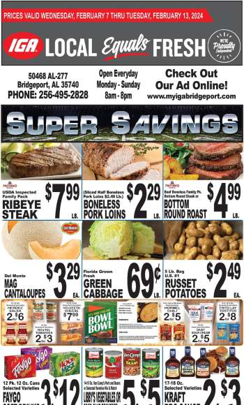 IGA Flyer - 02/07/2024 - 02/13/2024.