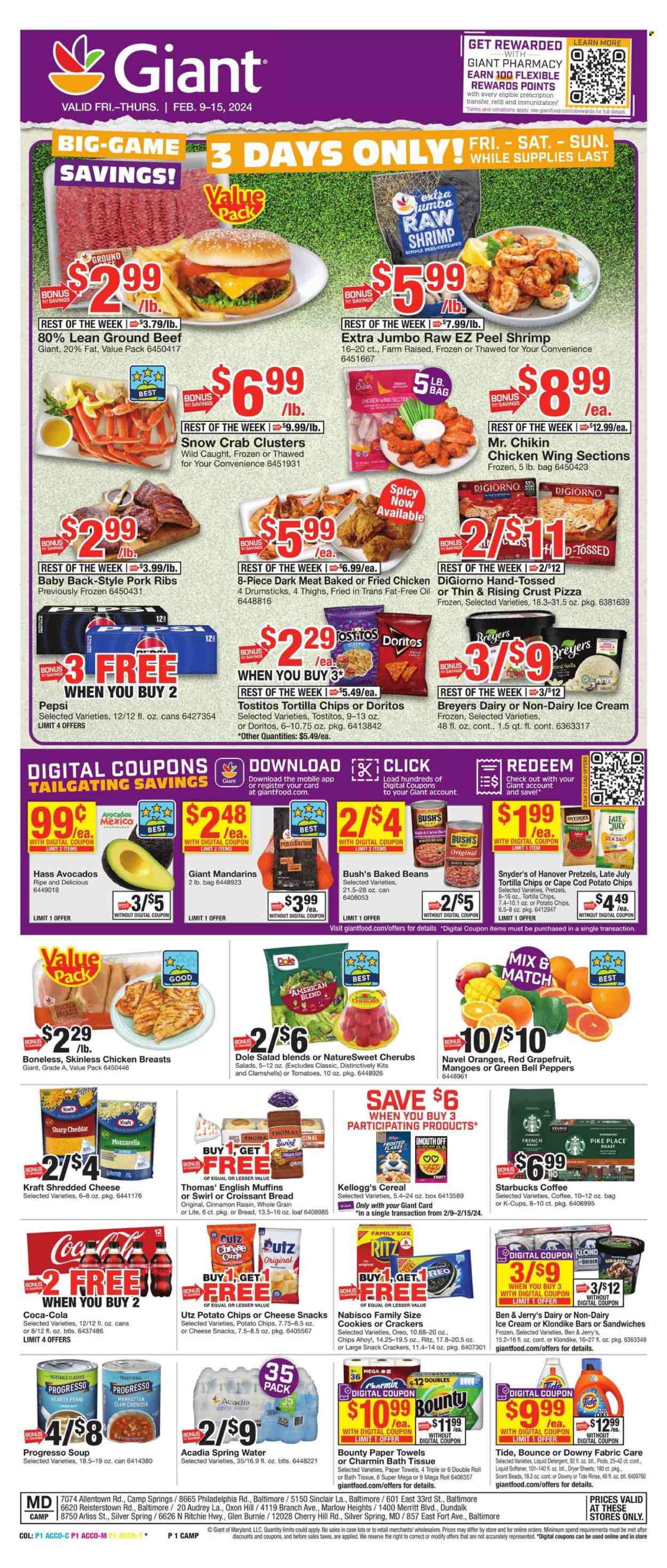 Giant Food ad - 02/09/2024 - 02/15/2024. Page 1