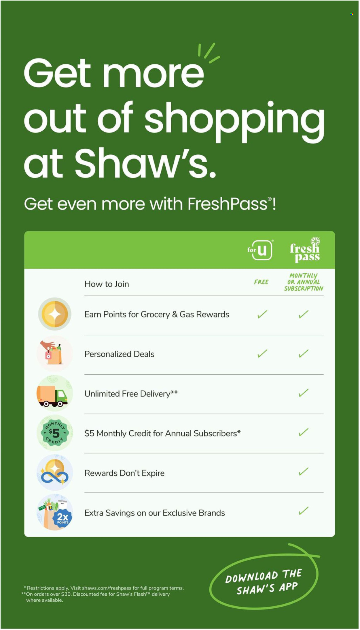 Shaw’s ad - 02/09/2024 - 02/15/2024. Page 7
