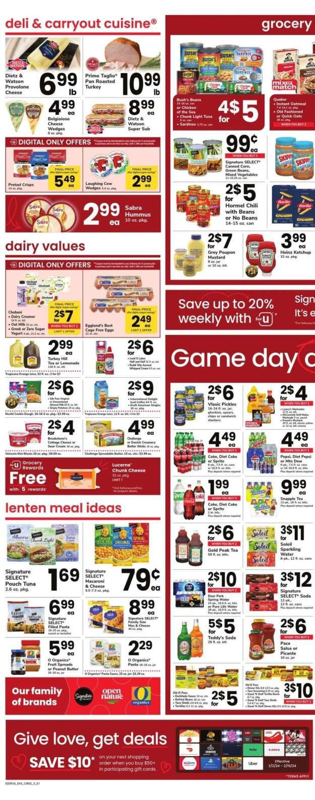 Safeway ad - 02/09/2024 - 02/15/2024. Page 4