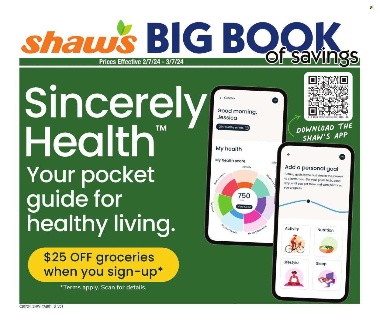 Shaw’s ad - 02/07/2024 - 03/07/2024. Page 1