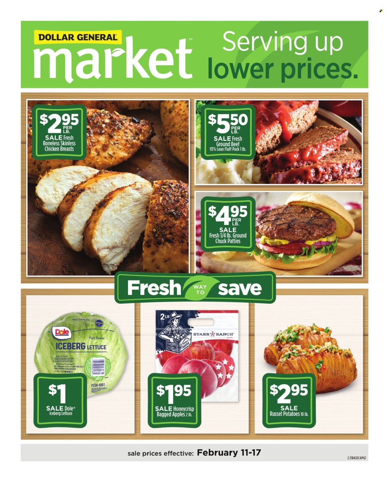 Dollar General ad - 02/11/2024 - 02/17/2024. Page 1