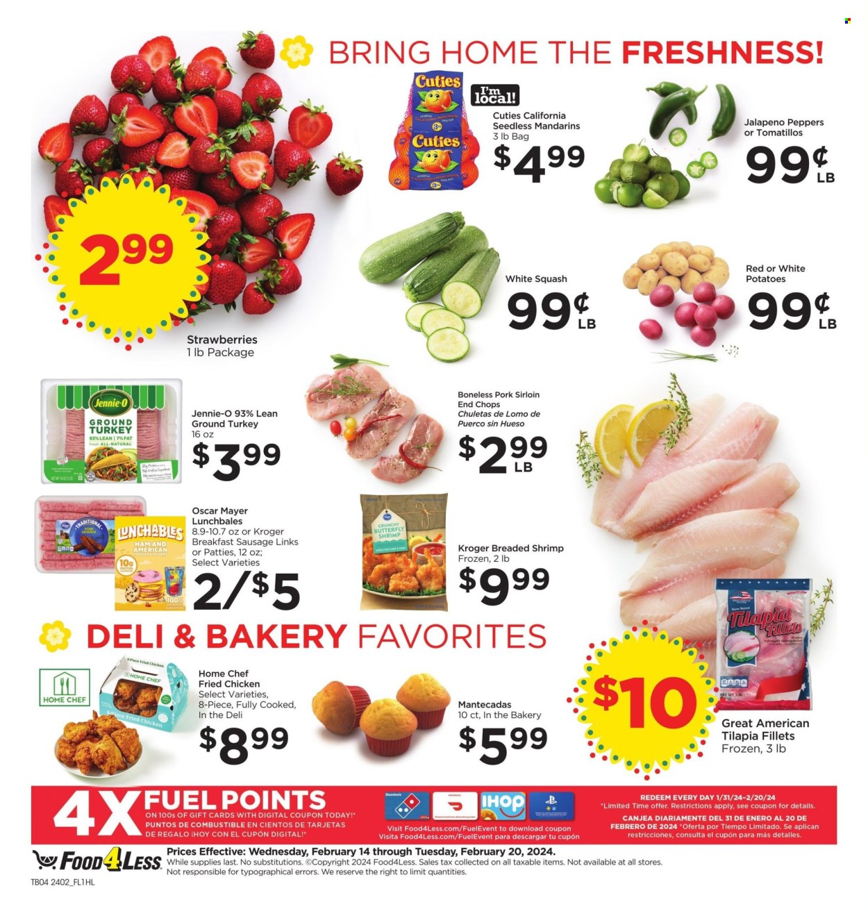 Food 4 Less ad - 02/14/2024 - 02/20/2024. Page 4