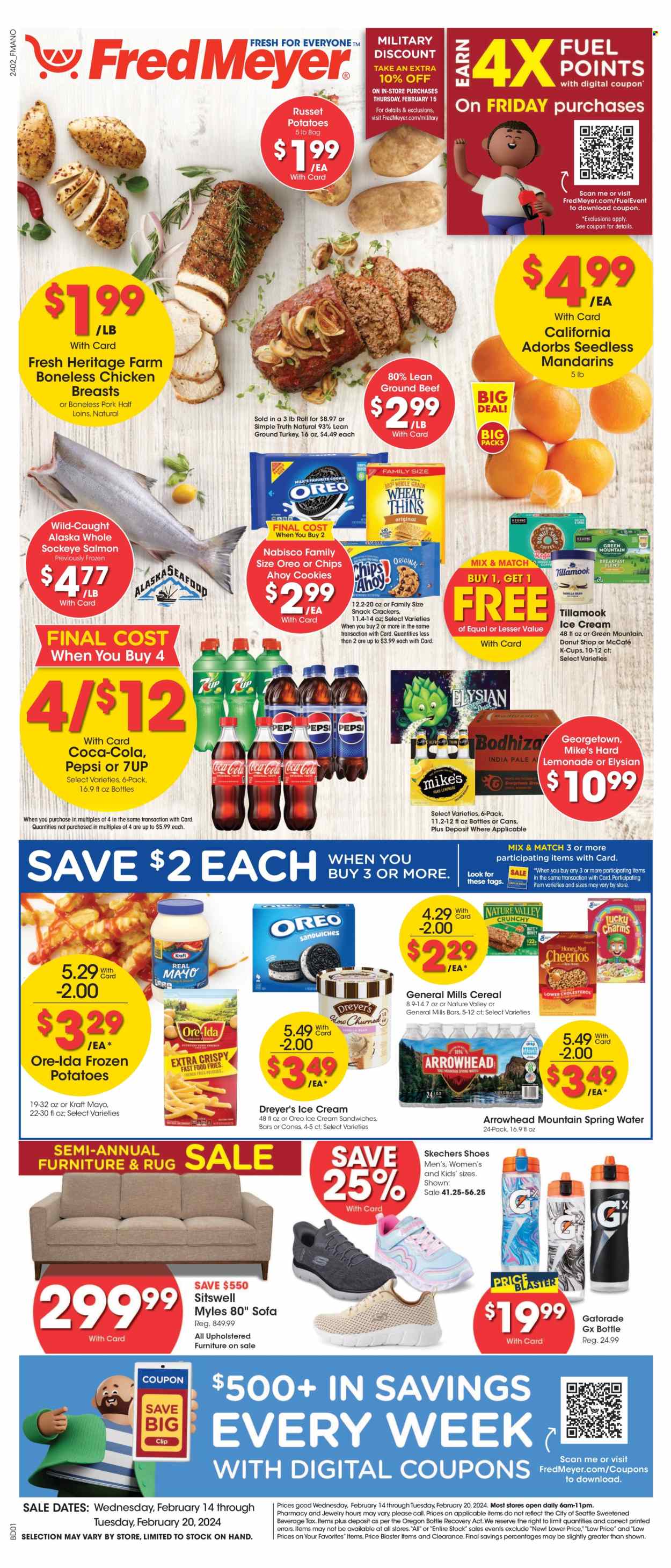 Fred Meyer ad - 02/14/2024 - 02/20/2024. Page 1